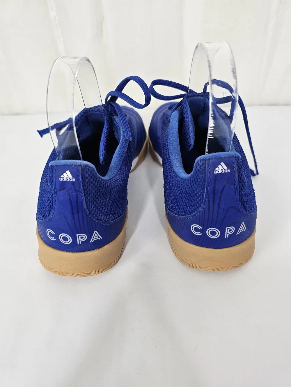 Adidas Copa 20.3 Indoor Sala Soccer Shoes Royal Blue Metallic Silver Men's 8 NEW